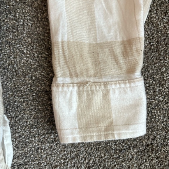 NWB American Eagle Oversized Plaid Button-Up Shirt - Picture 10 of 16